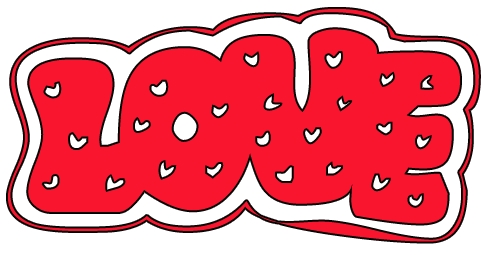 488x255 The Word Love Clipart Free Clipart Images