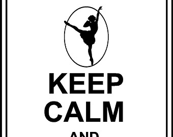 340x270 Keep Calm And Dance On Wall Clipart Panda