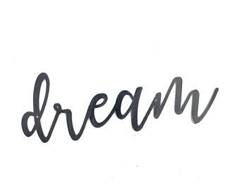 340x270 Love Script Metal Word Wall Expressions Cursive Words Metal