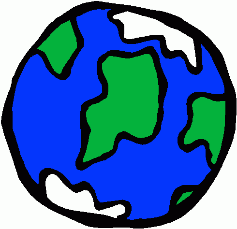 490x474 Planet Earth Clip Art