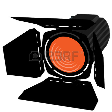 450x450 Spotlight, Black Spotlights, Spotlights Icon, Stage Lights Royalty