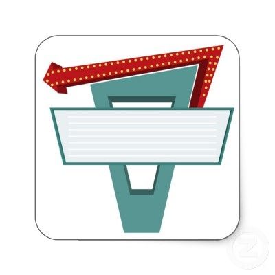 400x400 Drive In Theater Clipart