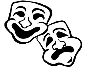 340x270 Smile Frown Masks Etsy