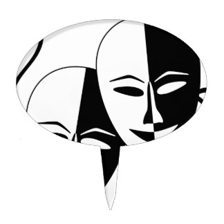 324x324 Theatre Cake Toppers Zazzle