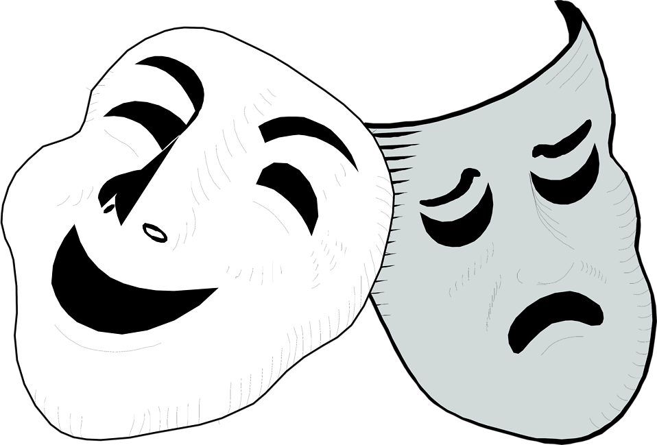 958x649 Theatre Clipart Mask Transparent