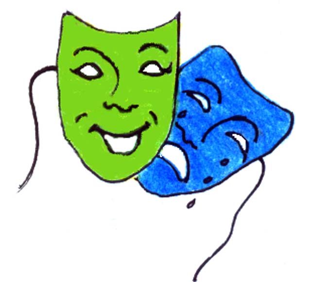 640x580 Acting Masks Clipart 1972834