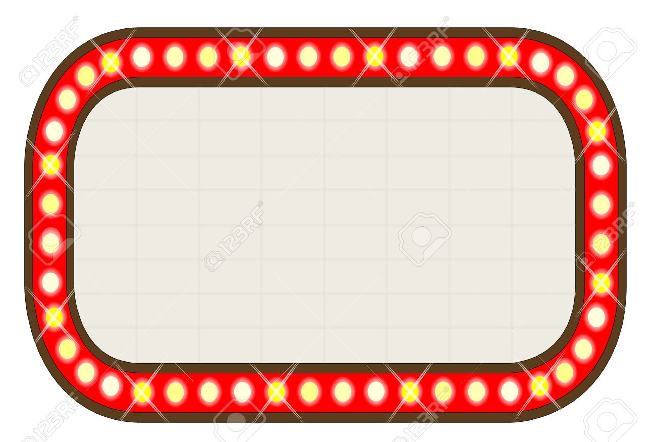 1300x875 Theatre Marquee Clipart