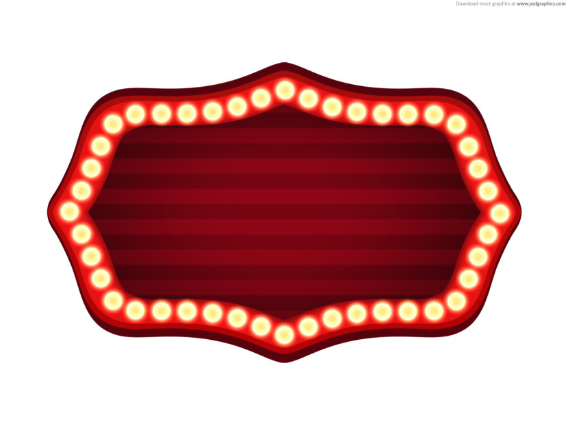830x623 Theatre Clipart Border