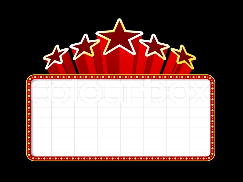 800x601 Movie Theater Border Clip Art