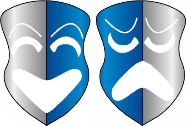 626x425 Theatre Mask Vectors Vector Free Download