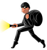 159x170 Thief Cartoon Clipart