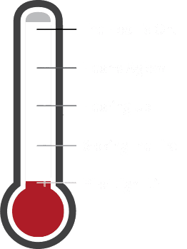 262x349 Fundraising Goal Thermometer Clipart