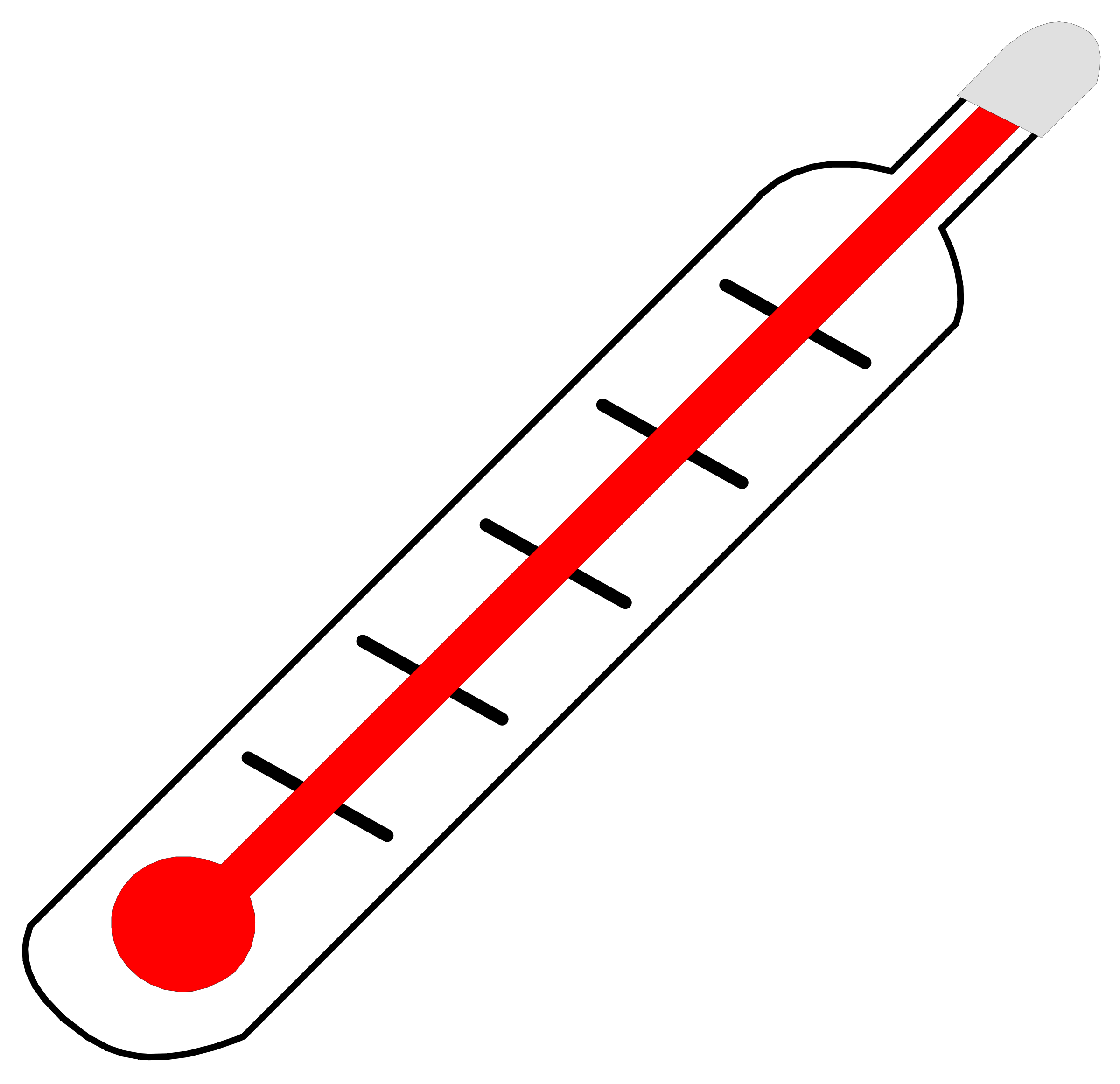 2400x2323 Thermometer Clipart Clipart Panda