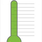 150x150 Fundraising Thermometer Template Goal Thermometer Template Excel