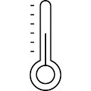 128x128 Thermometer Icons Free Download