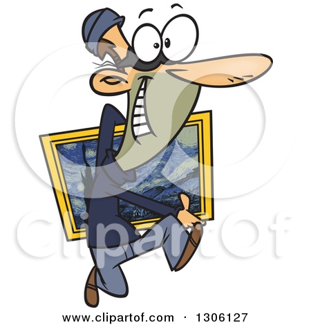 450x470 Art Thief Clipart
