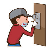 170x170 Clipart Of Sneak Thief K8389814