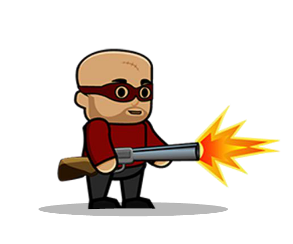 600x500 Thief Royalty Free Game Art Character