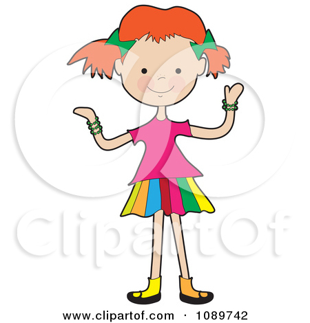 450x470 Thin Girl Clipart