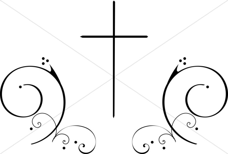 776x524 Thin Cross Clipart