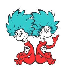 Thing 1 And Thing 2 Printable Pictures | Free download on ClipArtMag