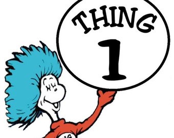 340x270 Thing 1 Iron On Etsy