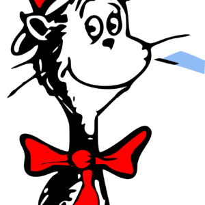 300x300 Wall Dr Seuss Thing 1 Amp Thing 2 Character Kids Room Cartoon Decal