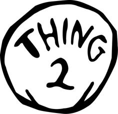 236x228 Thing 1 And Thing 2 Clipart