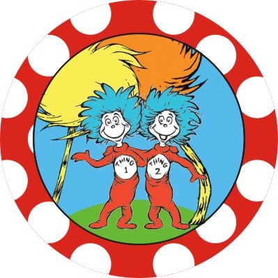 399x399 Thing One And Thing Two Clipart