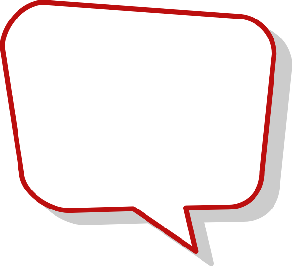 600x546 Speech Bubble Clip Art