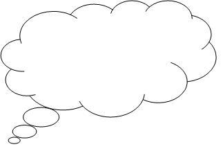 323x215 Person Thinking With Thought Bubble Free Clipart 4 Image