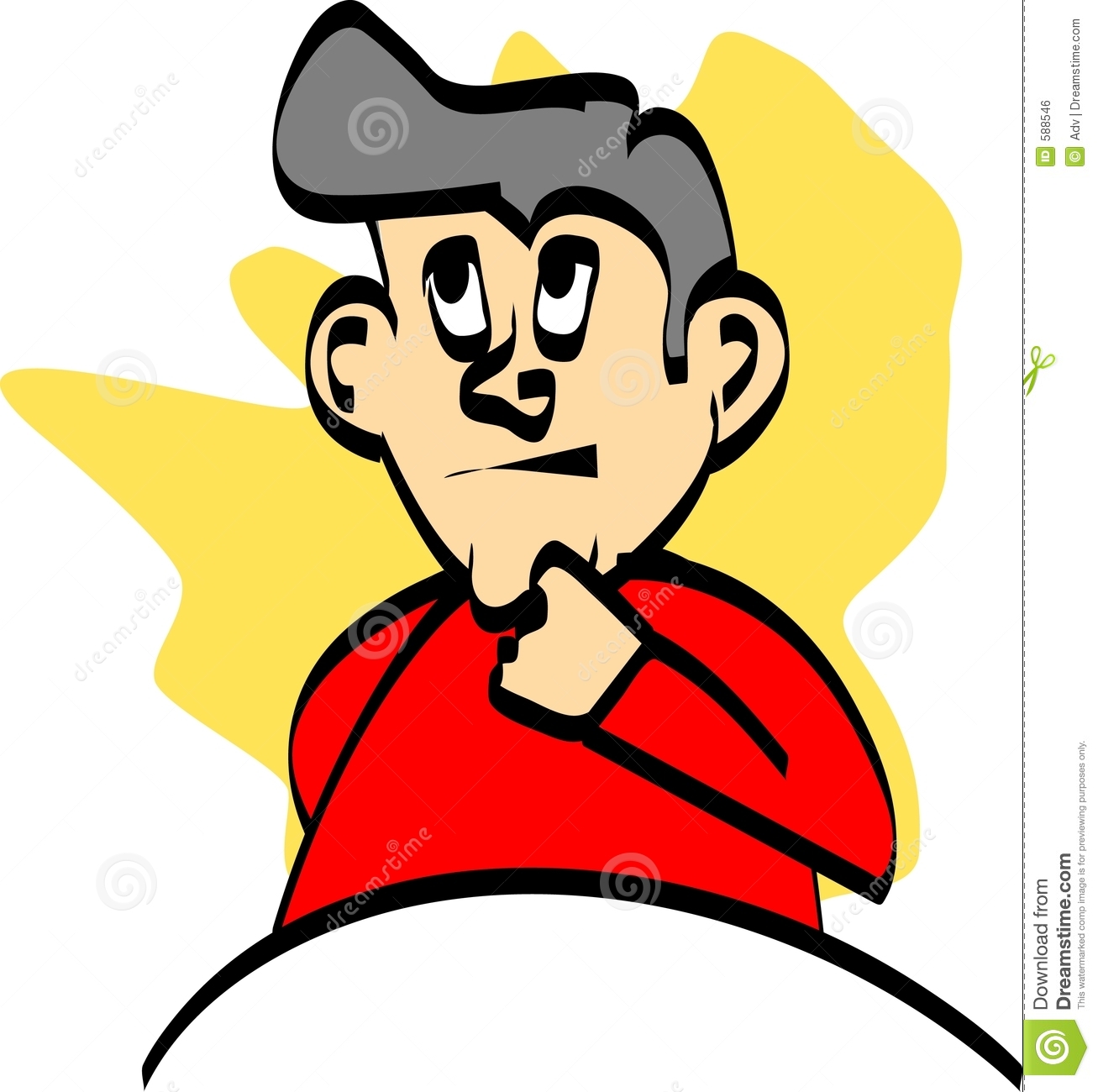 1307x1300 Men Clipart Thinker