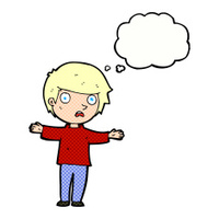 200x200 Thoughtful Boy Stock Photos