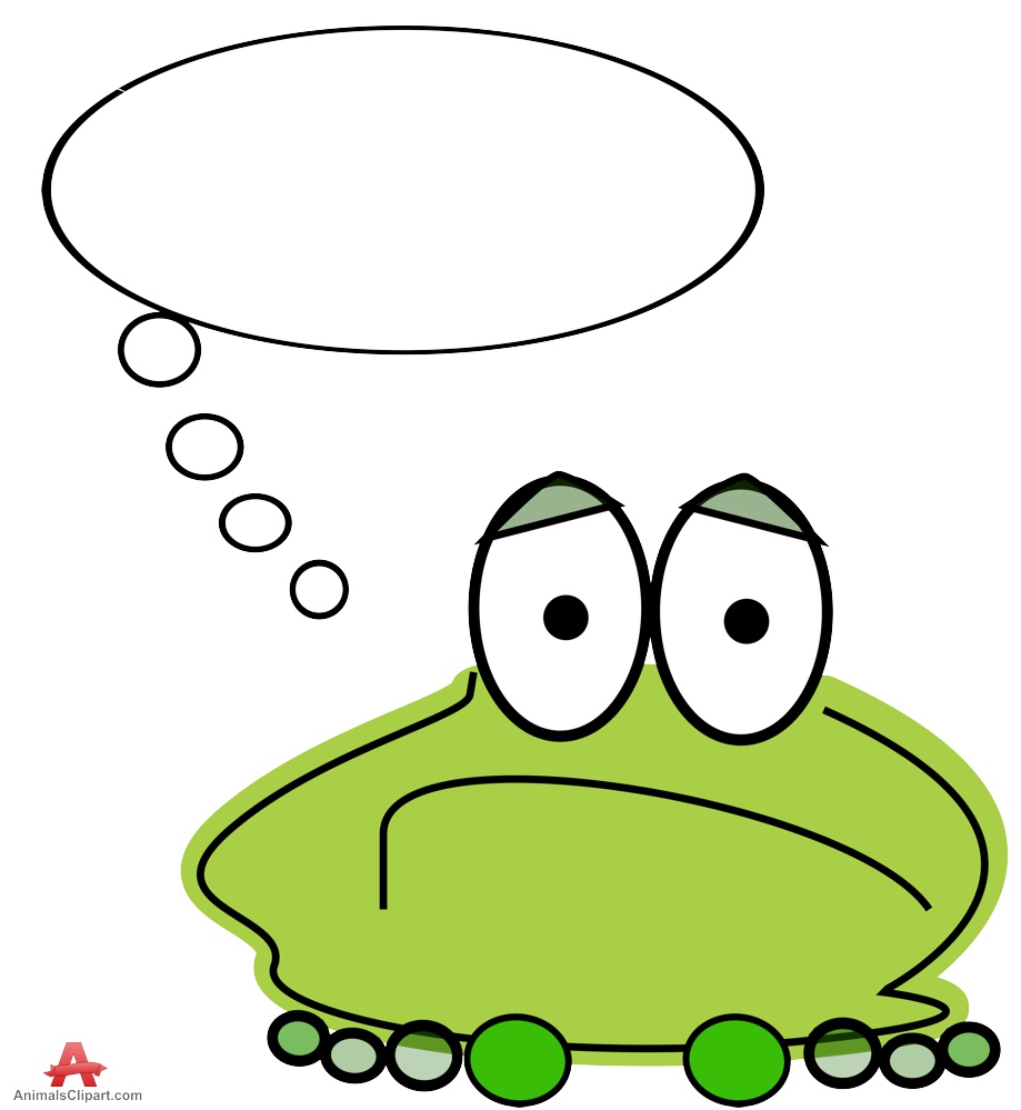 919x999 Thinking Frog Cartoon Clipart Free Clipart Design Download