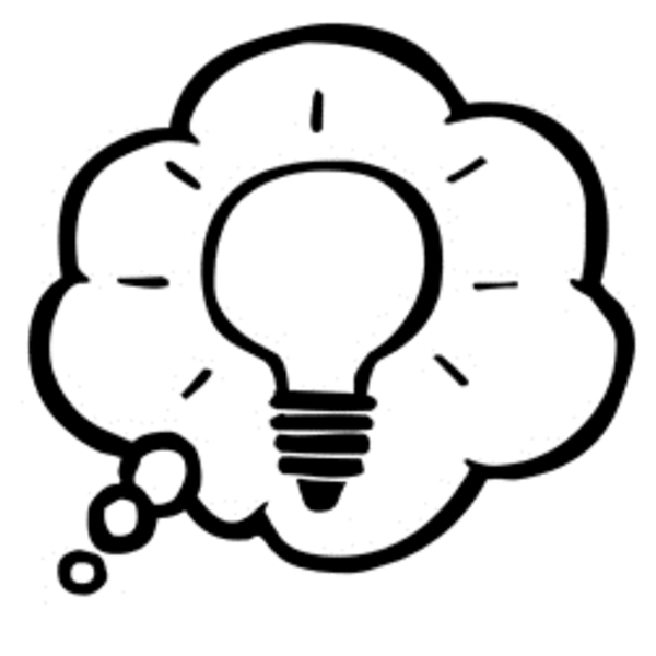 600x600 Idea Clipart Bubble