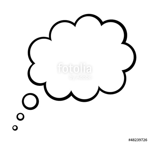 500x480 Thought Cloud Stock Photo And Royalty Free Images