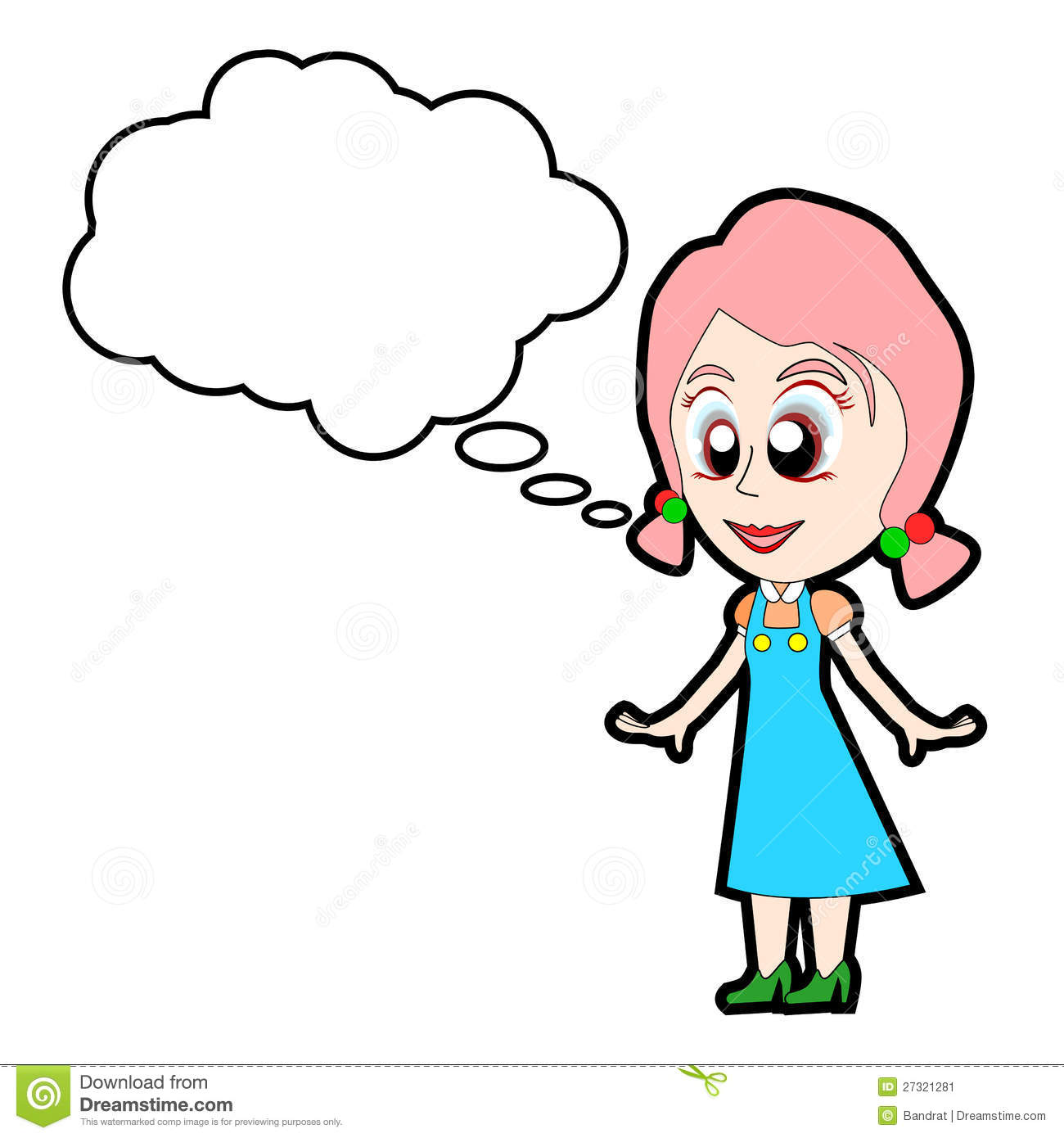 1300x1390 Girl Speaking Clipart