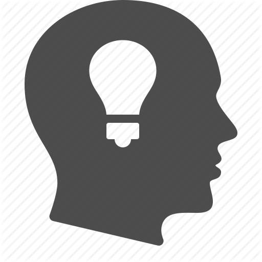 512x512 Business, Head, Idea, Light Bulb, Man, Thinking Icon Icon Search