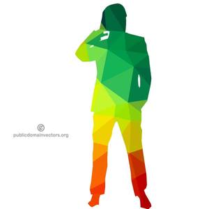300x300 9851 Running Man Silhouette Clip Art Free Public Domain Vectors