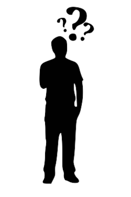 256x384 Man Thinking Clipart