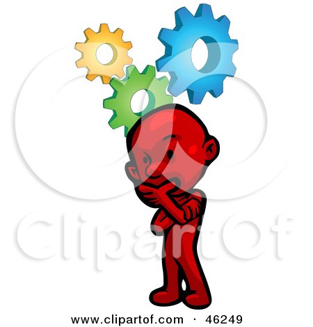 450x470 Royalty Free (Rf) Creative Thinking Clipart, Illustrations, Vector