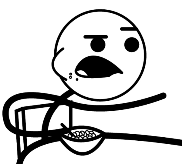 600x541 Cereal Guy Know Your Meme