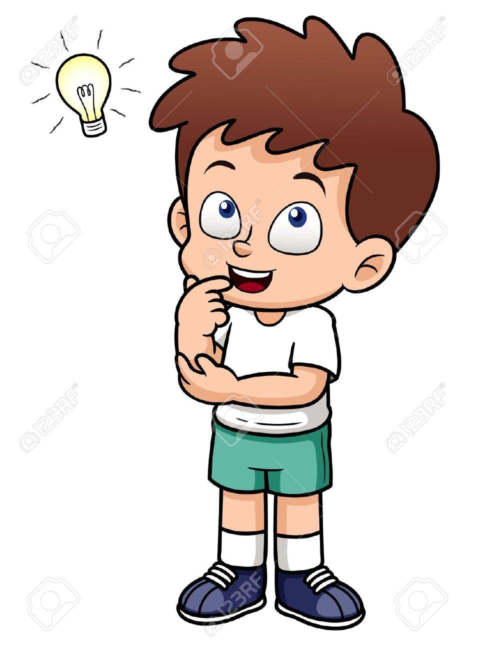 974x1300 Boy Thinking Clipart