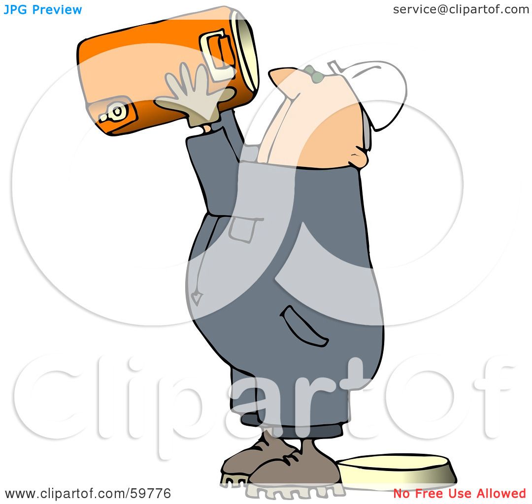 1080x1024 Royalty Free (Rf) Clipart Illustration Of A Very Thirsty Worker