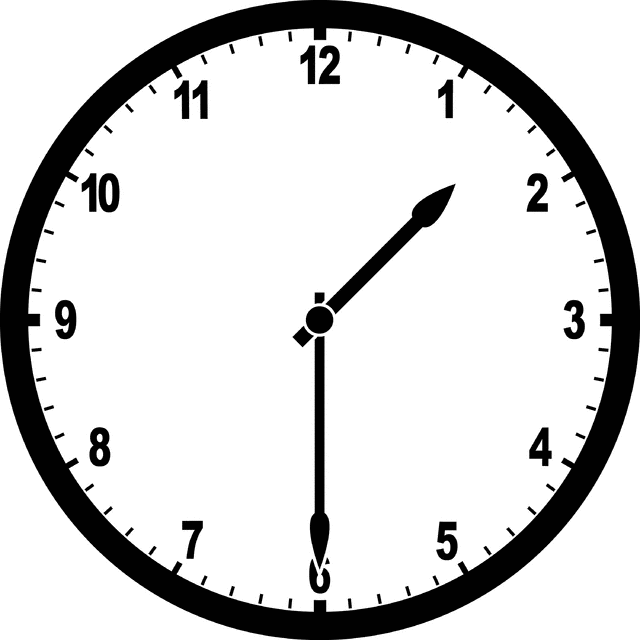 640x640 Clock 130 Clipart Etc