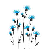 164x170 Thistle Clip Art