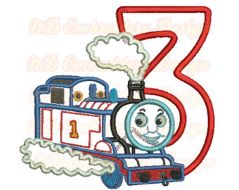 340x270 Thomas Applique Etsy