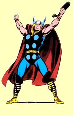 236x373 Thor Clipart Retro