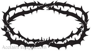 300x170 Clip Art Of A Crown Of Thorns