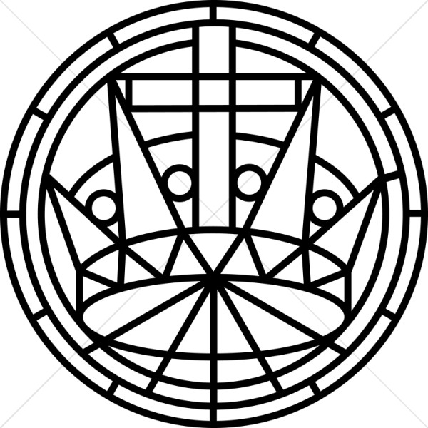 600x600 Crown Clipart, Crown Of Thorns Clipart